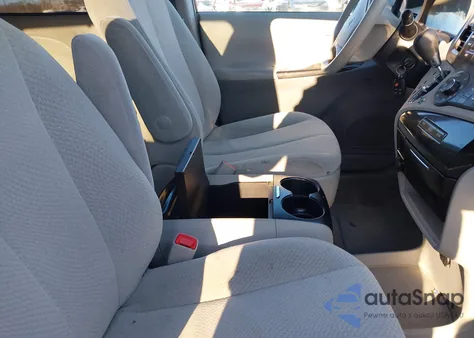 2011 Toyota Sienna Le V6 z USA, uszkodzony, nr VIN 5TDKK3DC2BS092155